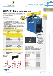 SHARP 22 + torcia CCT 2500