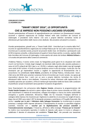 “smart credit 2016”, le opportunità che le imprese