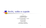 Archi, volte e cupole - Università degli Studi di Trento