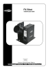 Manuale FX Shot Cannone sparacoriandoli elettrico - Audio-luci