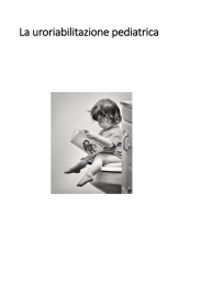 La uroriabilitazione pediatrica