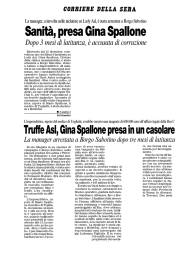 Presa Gina Spallone. - Fimmg - Sezione provinciale di Roma