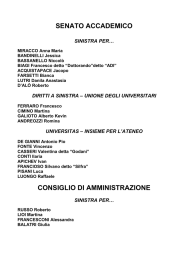 candidati organi centrali