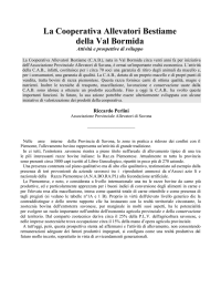 La Cooperativa Allevatori Bestiame della Val Bormida