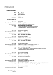 CURRICULUM VITAE Mara Ubiali