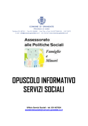 opuscolo informativo servizi sociali