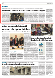 «Porteremo i detenuti a vedere le opere liriche»
