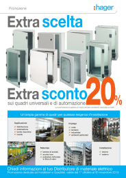 Volantino promo "Extra scelta - Extra sconto"