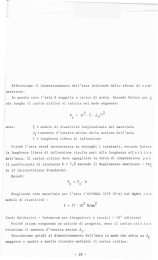 Effettuiamo il dimensionamento dell`asta iniziando dallo