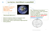 Meridiani e paralleli