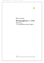 Sidney e Rousseau tra repubblicanesimo e contrattualismo