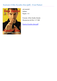 Scaricare il libro Kyusho-Jitsu  - Evan Pantazi