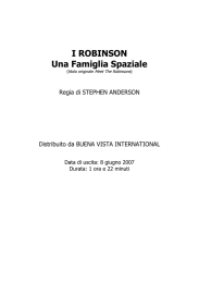 I ROBINSON Una Famiglia Spaziale