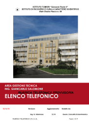 ELENCO TELEFONICO - Giovanni Paolo II