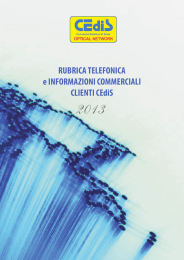 Rubrica telefonica CEdiS