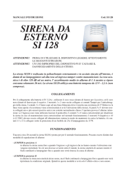 sirena da esterno si 128