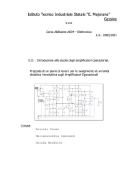 Amplificatori Operazionali