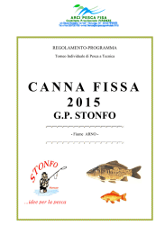 Canna Fissa 2015 - Arci Pesca Fisa