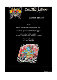 “Tecnico qualificato in tatuaggio”