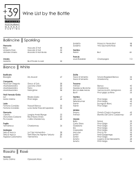 Wine List 2016 Des Moines Ames aprile 2016