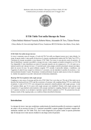 Il Tilt Table Test nella Sincope da Tosse