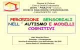 percezioni sensoriali nell`autismo e modelli cognitivi