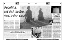«Dalla pedofilia si può guarire»