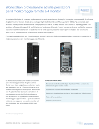 Workstation professionale ad alte prestazioni per il