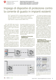 Impiego di dispositivi di protezione contro la corrente di