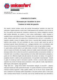 Biomasse per riscaldare le serre Costano la metà del