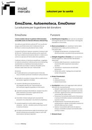 EmoZione, Autoemoteca, EmoDonor