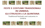 Feste e costumi tradizionali in Umbria