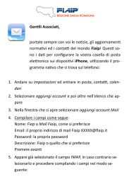 Configurazione mail iPhone