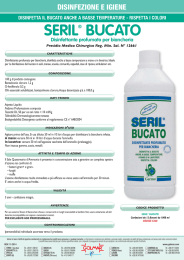 SERIL® BUCATO Disinfettante profumato per biancheria