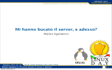 Matteo Sgalaberni, Mi hanno bucato il server, e adesso?
