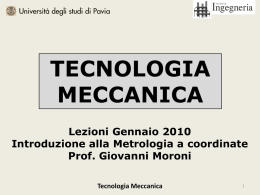 Tecnologia Meccanica