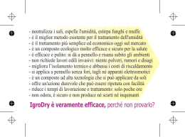 IgroDry è veramente efficace, perché non provarlo?