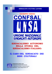 GIUSEPPE URBINO Sindacalismo Autonomo nella Storia del