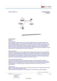 Foglio di dati tecnici: Lampada scialitica ML 501 ED