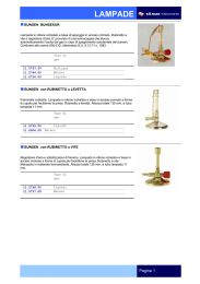 lampade - Sil.mar. instruments srl