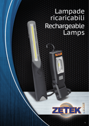 Lampade ricaricabili Rechargeable Lamps