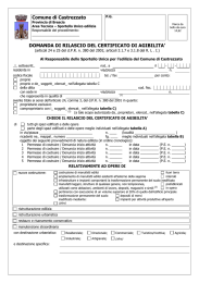 Modulo domando agilità - Comune di Castrezzato