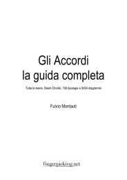 Gli Accordi - Fingerpicking.net Shop Fingerpicking.net Shop