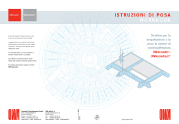 ISTRUZIONI DI POSA WORKBOOK