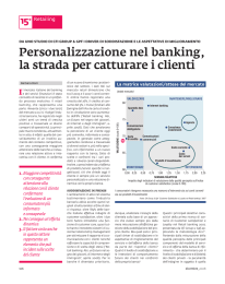 Personalizzazione nel banking, la strada per catturare i