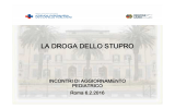 la droga dello stupro - Azienda Ospedaliera S.Camillo