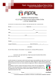 Modulo di tesseramento Fipol - Associazione Italiana Poker Online
