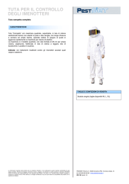 tuta per il controllo degli imenotteri