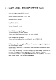 3 SAGNA LONGA – CAPANNA MAUTINO