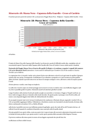 Itinerario 1B: Massa Nera Massa Nera